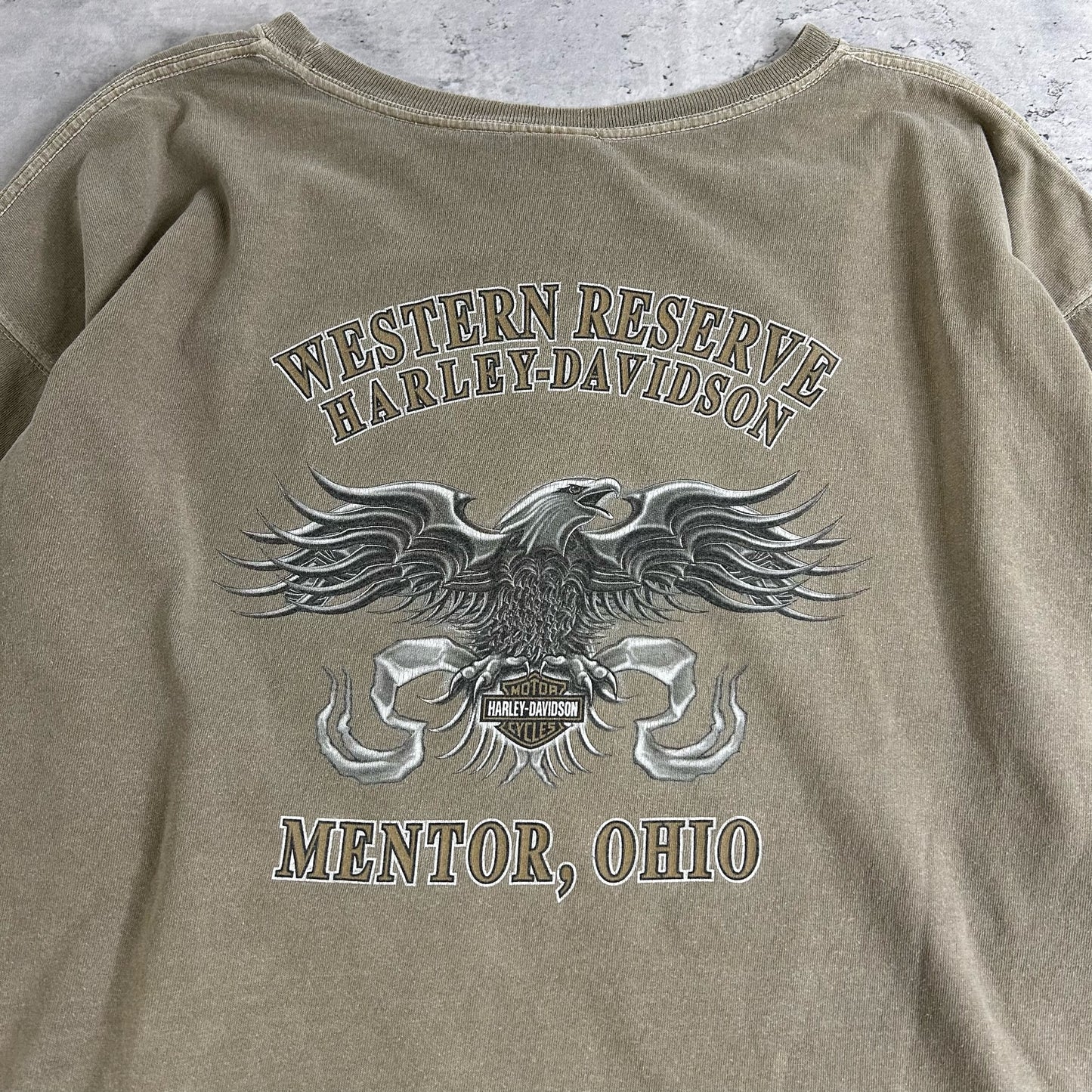 2004 Harley Davidson Mentor Ohio T-Shirt size XL