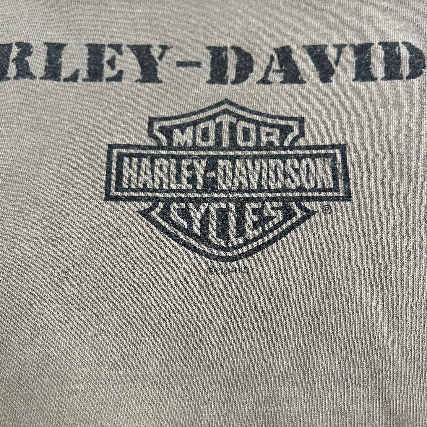 2004 Harley Davidson Mentor Ohio T-Shirt size XL