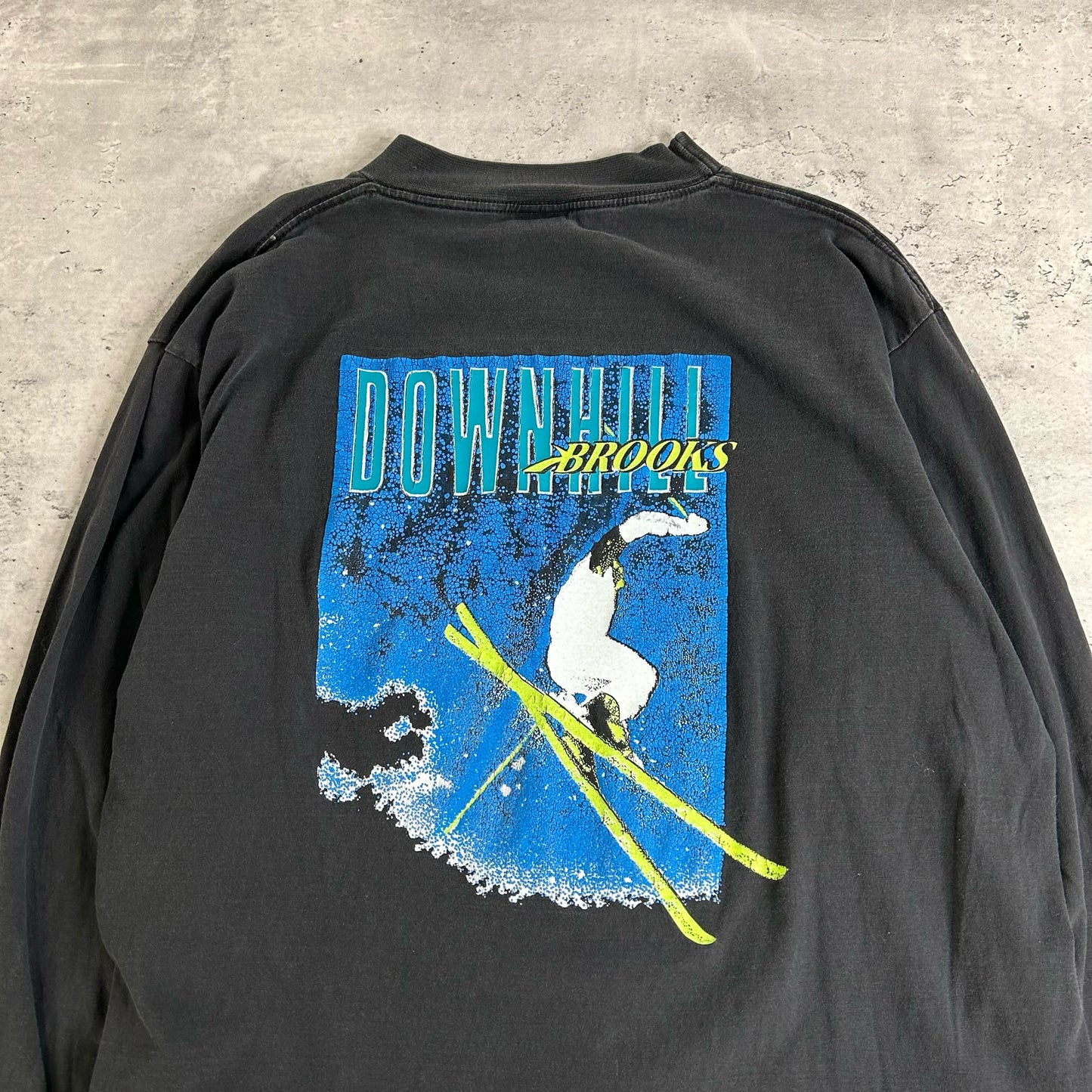 80's Brooks Ski Team Long Sleeve size L