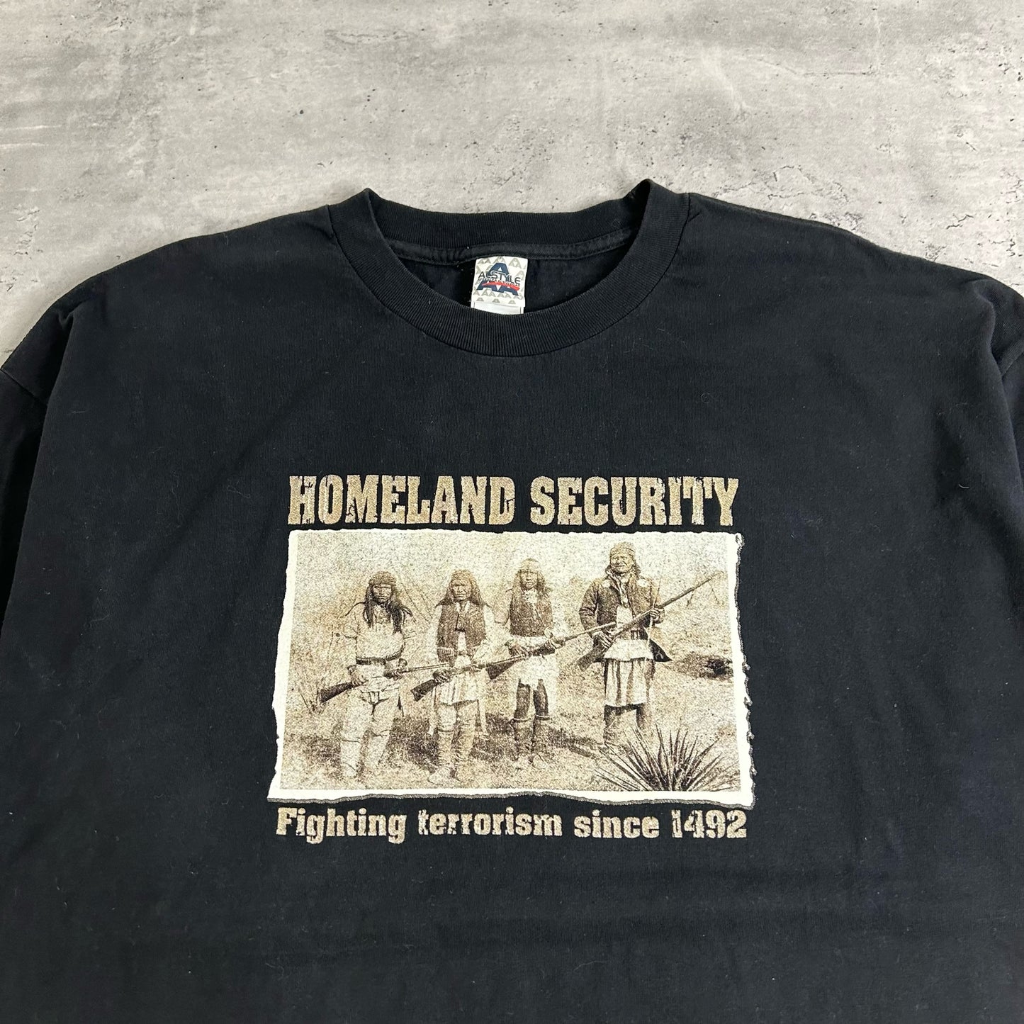 Y2K Homeland Security T-Shirt size 2XL