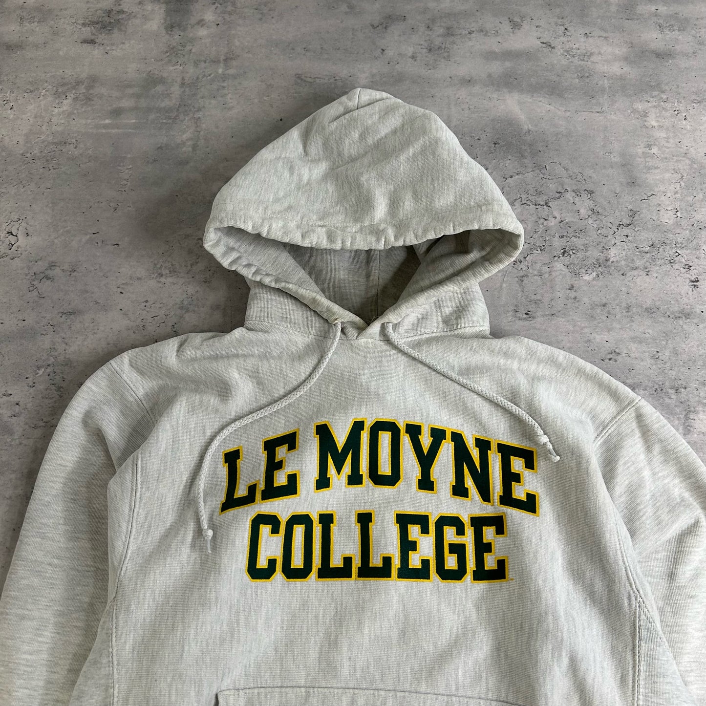 Y2K Le Moyne College Champion Reverse Weave size M