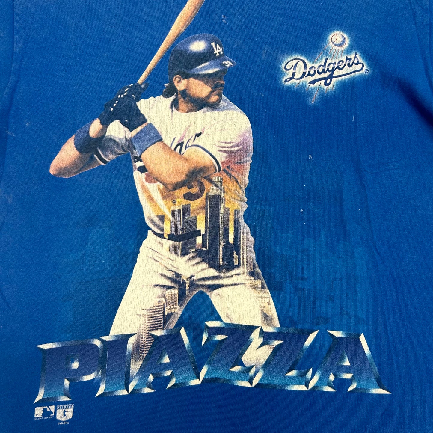 90's Mike Plazza LA Dodgers T-Shirt size L