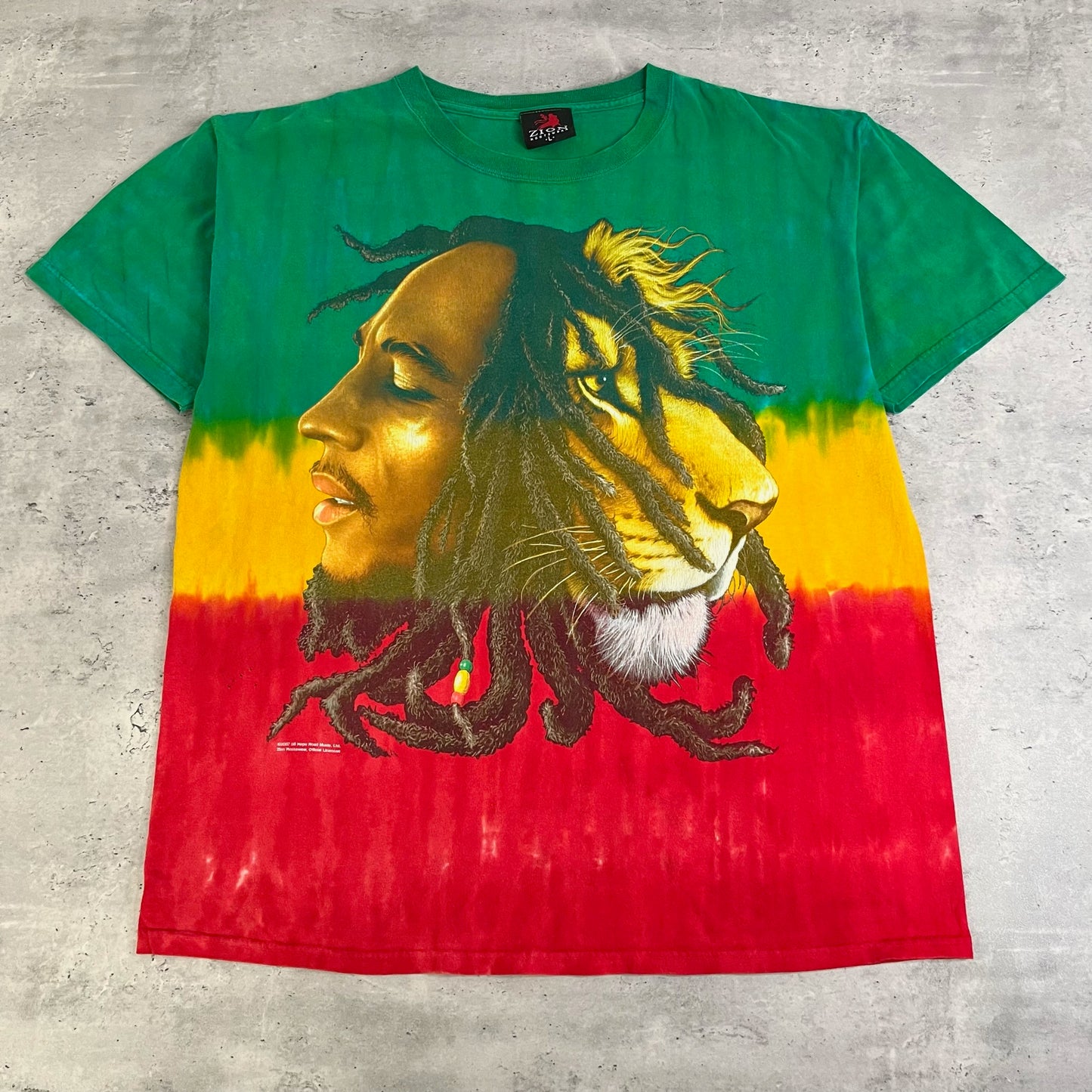 2007 Bob Marley T-Shirt size L