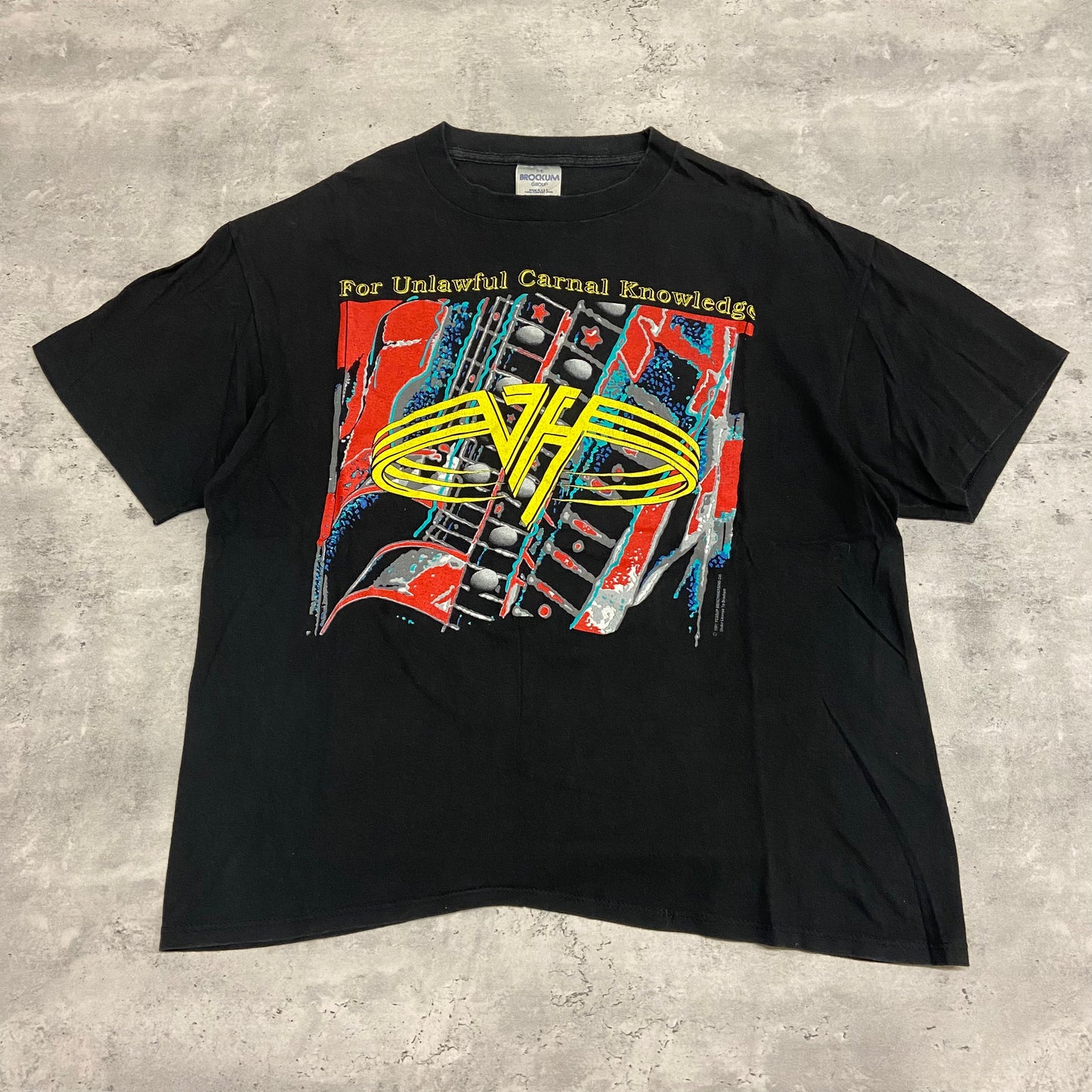 1991 Van Halen For Unlawful Carnal Knowledge Shirt size L