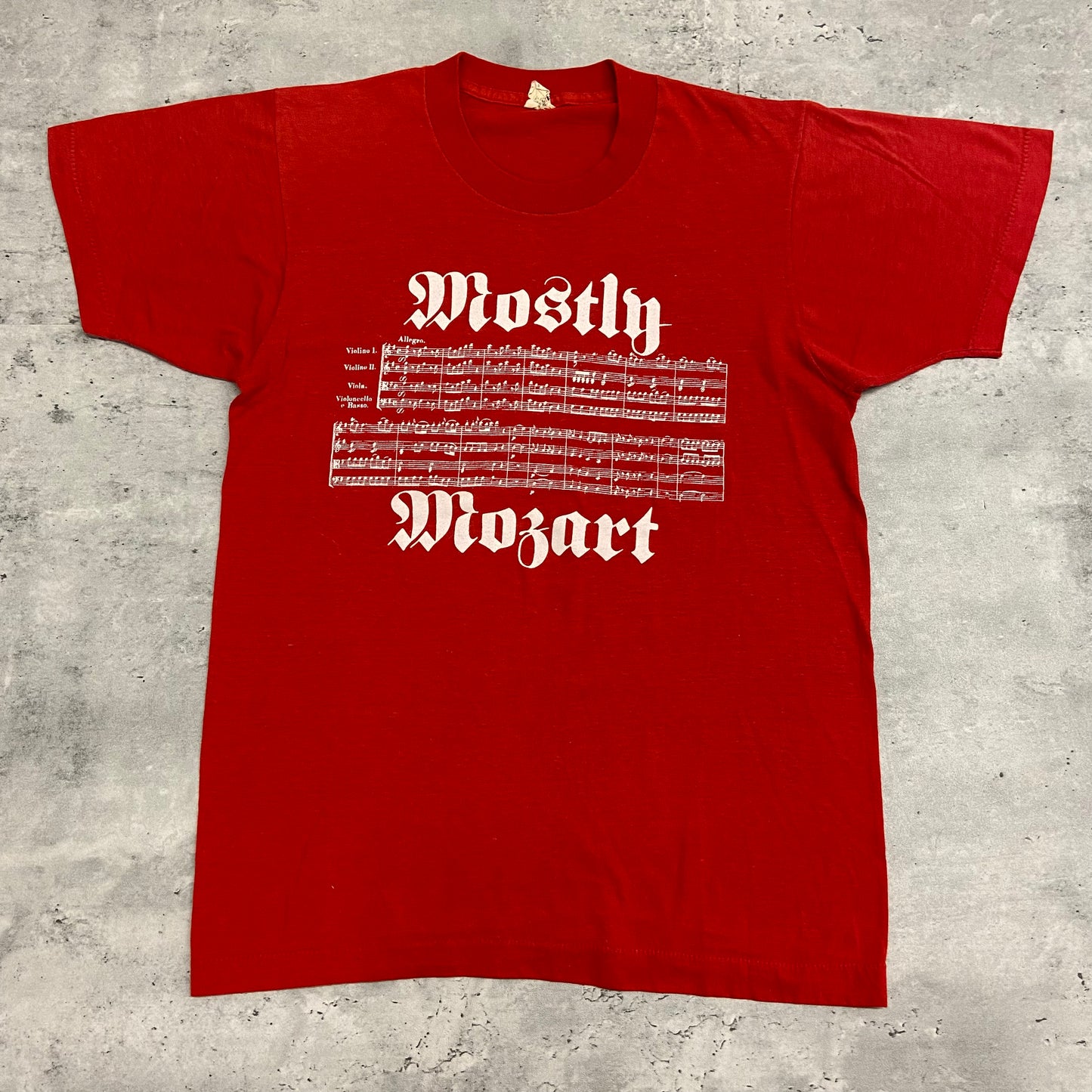 80's Mostly Mozart T-Shirt size S