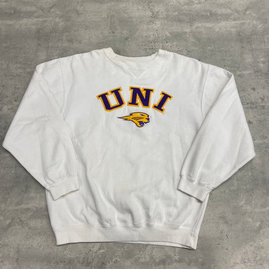 Y2K Northern Iowa Panthers Sweatshirt size M