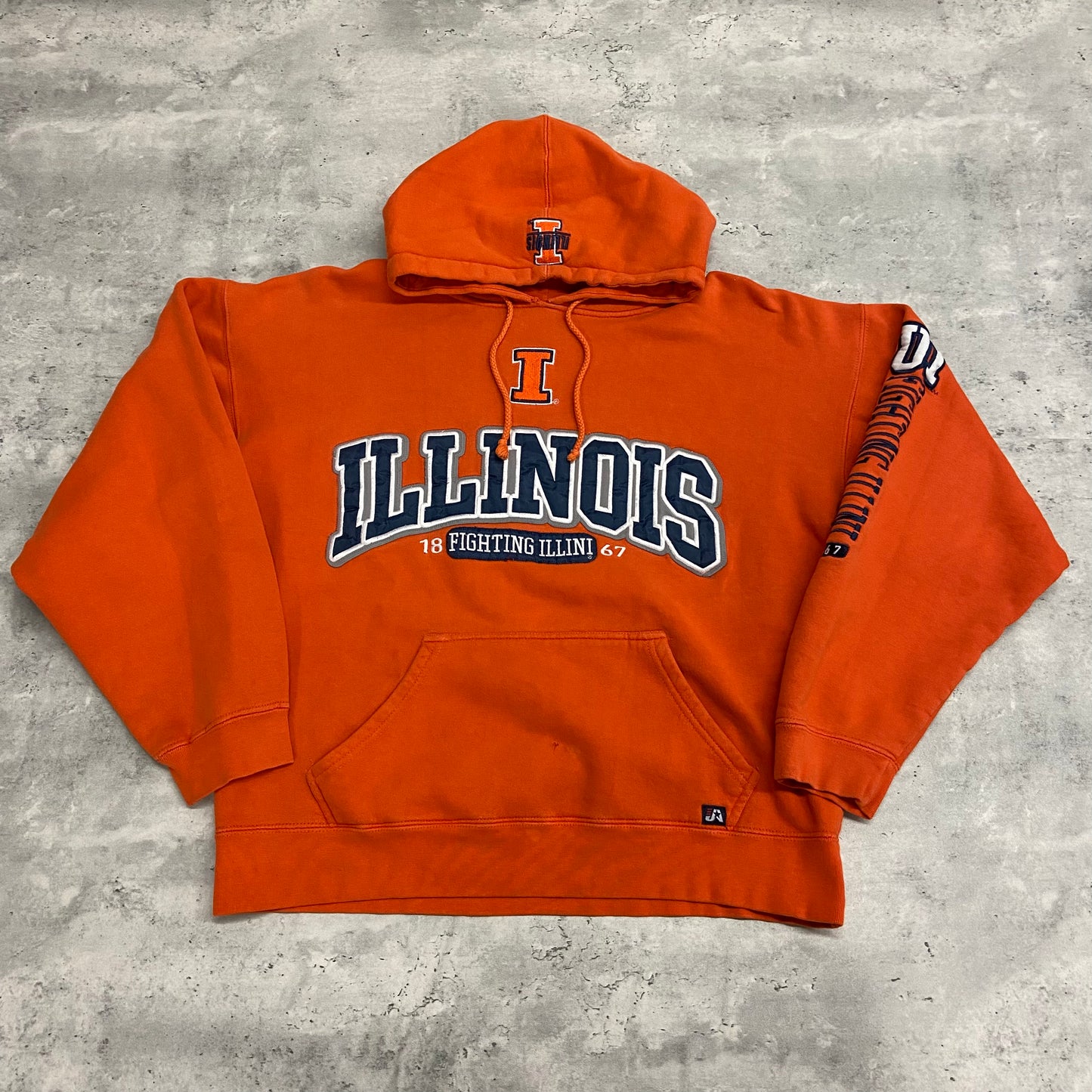 Y2K Illinois University Hoodie size M