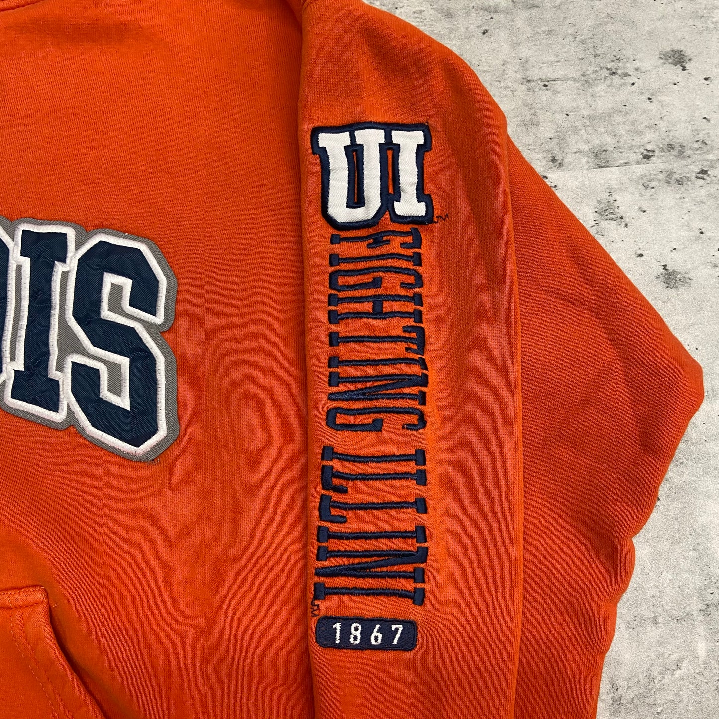 Y2K Illinois University Hoodie size M